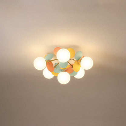 Skorter | Flower Branch Chandelier Living Room