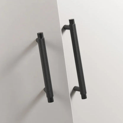 Skorter | Harrison Vintage Brass Knurled Furniture Handles