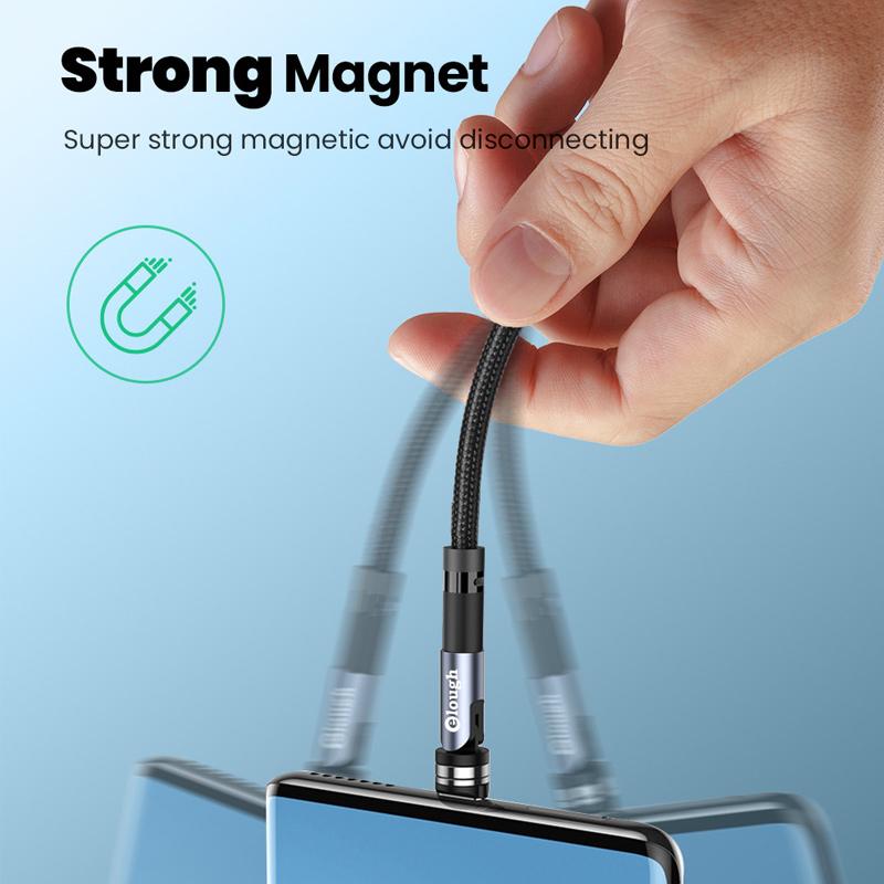Skorter | 540° rotatable magnetic charging cable