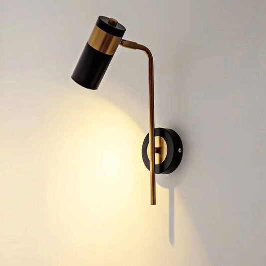 Skorter | Modern minimalist spotlight rotatable LED wall lamp made of iron