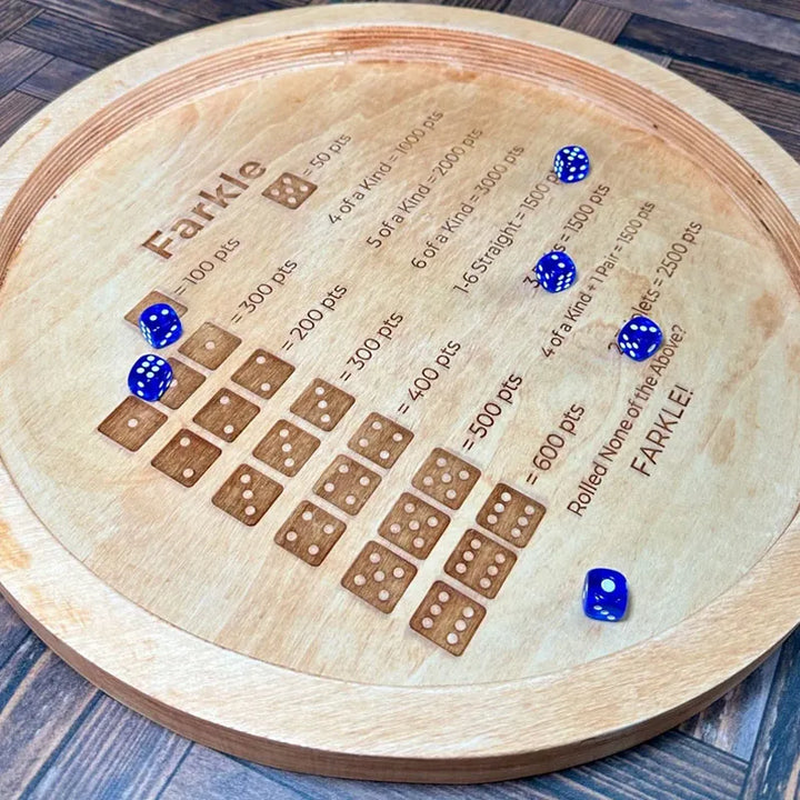 Skorter | Farkle Dice Tray