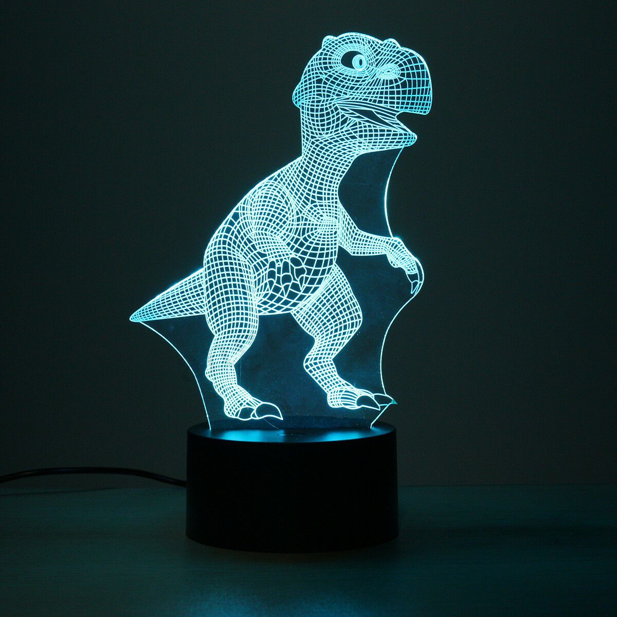 Skorter | Dinosaur Night light - 3D Dinosaur Light - T Rex Night Light