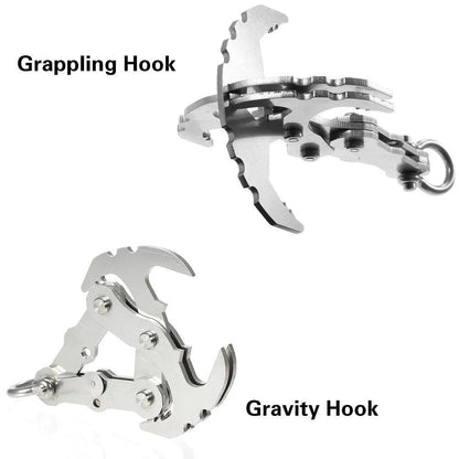 Skorter | Stainless Steel Survival Folding Grappling Gravity Hook