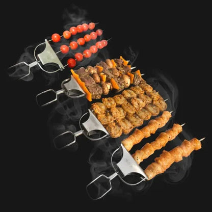 skorter | 3-Way Grill Skewers, Stainless Steel Skewers For Bbq