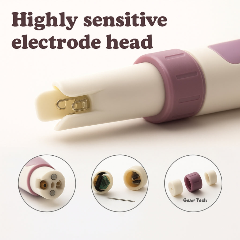 Skorter | Digital Pool Tester – Measuring device for pH and chlorine for easy pH measurement in pool water