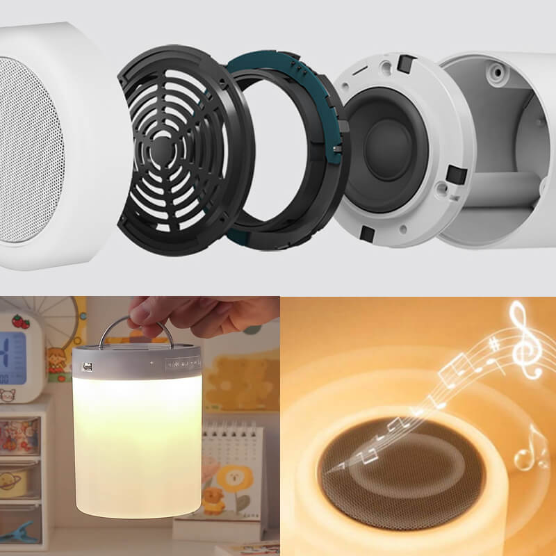 Skorter | Bluetooth Speaker&Colorful Lighting Table Lamp