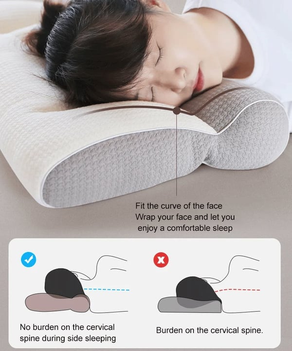 Skorter | Sleep-improving neck pillow with comfort support of goose down