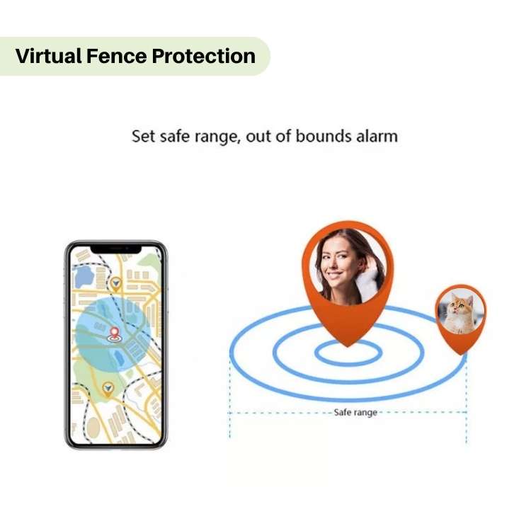 Skorter | #1 Find  GPS Cat Tracker with Real-Time Location, Waterproof Design, and Activity Monitoring for Pet Safety and Tracking