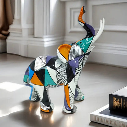 Skorter | Luxury Abstract Elephant Figurine