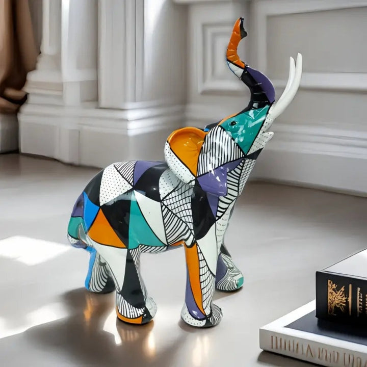 Skorter | Luxury Abstract Elephant Figurine