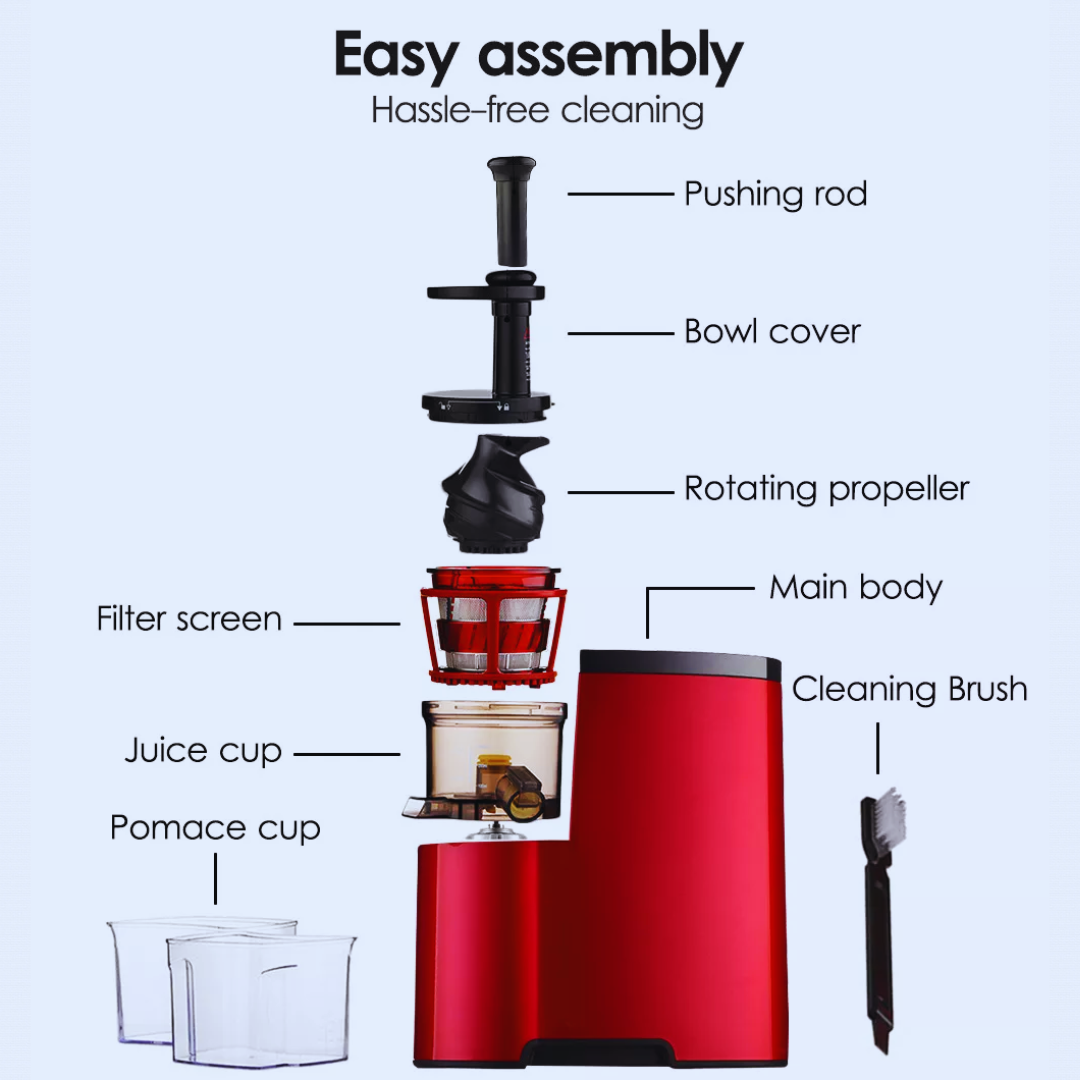 Skorter | Cold Press Slow Juicer – Enjoy Smooth, Pulp-Free Fresh Juice