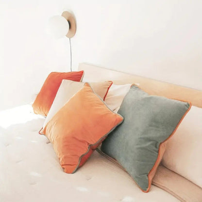 Skorter | Ember Soft Two-Tone Cushion Covers