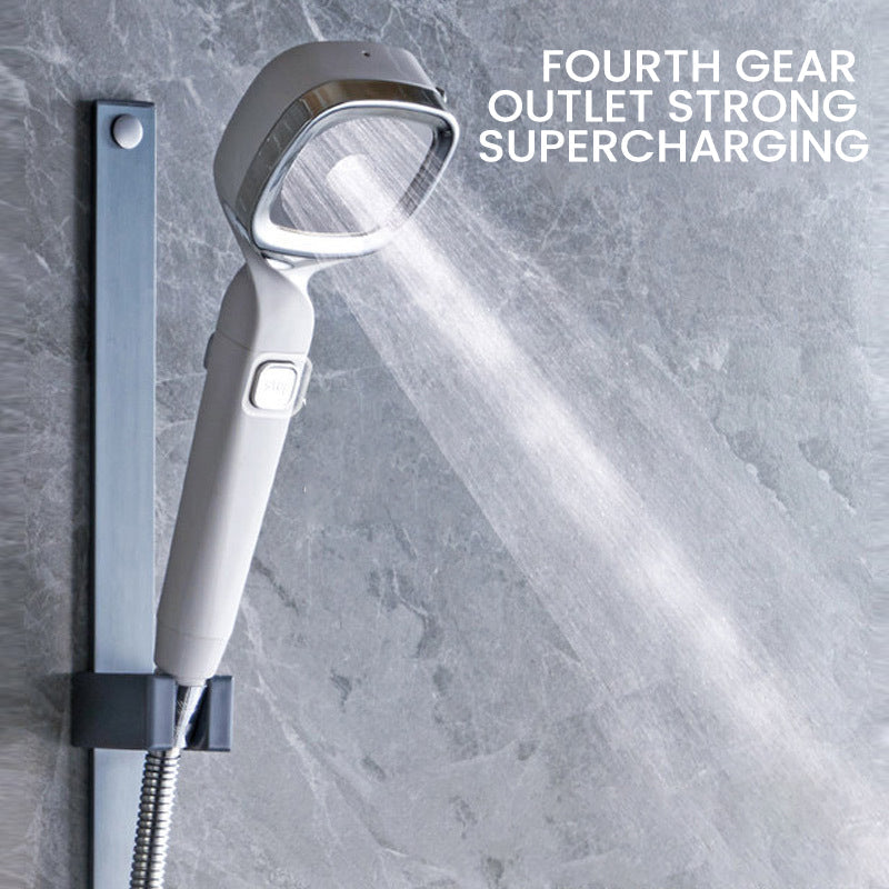 Skorter | 4-Mode Handheld Pressure Showerhead with Pause Switch