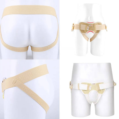 Skorter | Adjustable Inguinal Hernia Support Belt for Men | Comfortable Breathable Hernia Brace to Improve Mobility