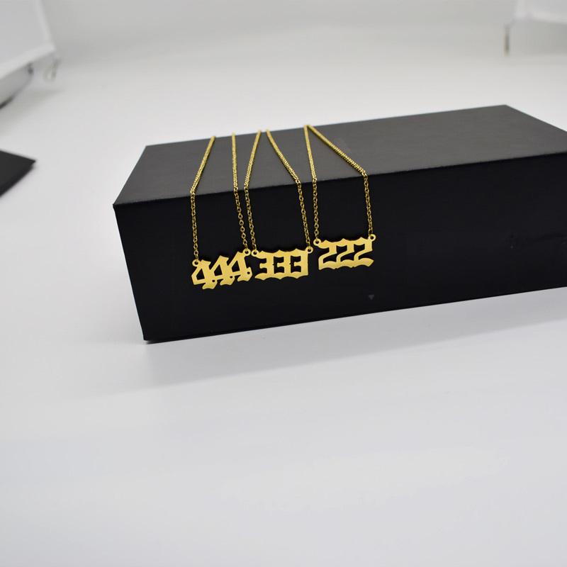 Skorter | 111-999 Stainless Steel Pendant Necklace