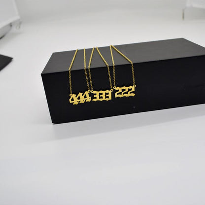 Skorter | 111-999 Stainless Steel Pendant Necklace