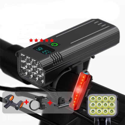 Skorter | 5000 Lumen USB Rechargeable Bike Light with Mounts