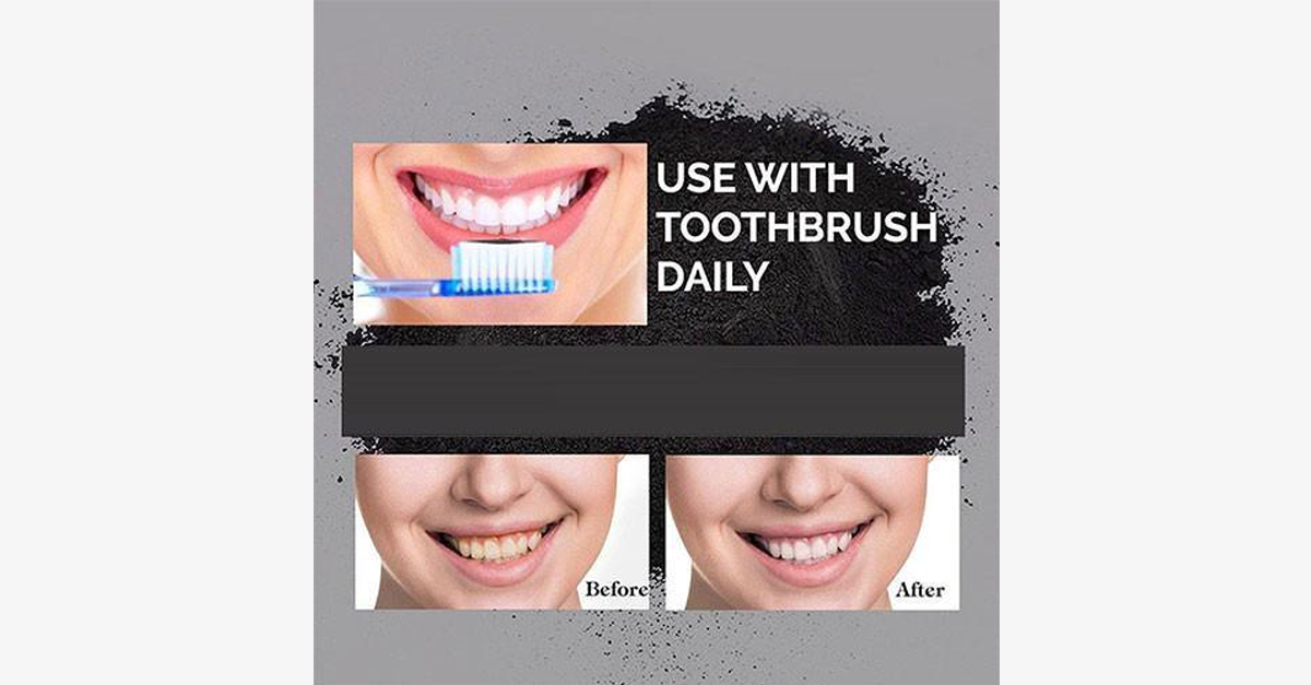 Skorter | Activated Carbon Teeth Whitening Powder