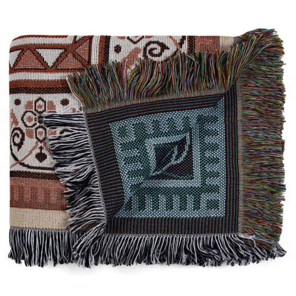 Skorter | Bohemian Desert Mirage Throw Blanket