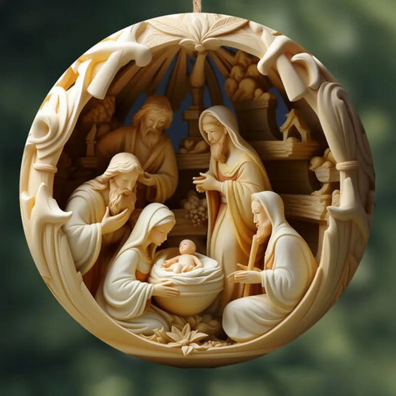 Skorter | Crib Christmas Ornament