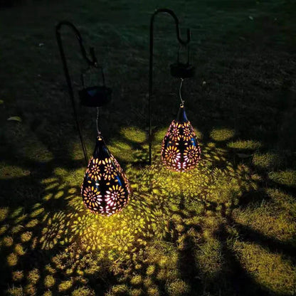 Skorter | Solar-powered & Weather-resistant Garden Lamp in Flower Design – For Stylish Outdoor Lighting