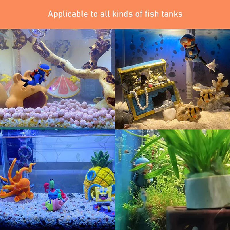 Skorter | Floating Fish Tank Decorations