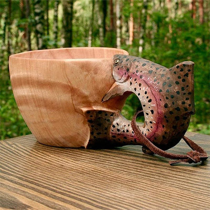 Skorter | Animal Outdoor Wooden Cup