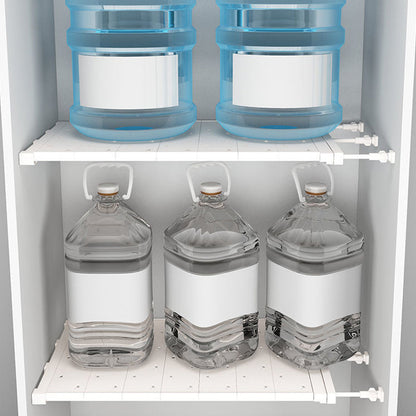 skorter | Expandable closet tension shelf storage shelf