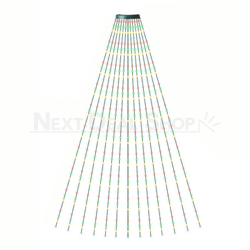Skorter | 6.56 Ft x 16 Lines Christmas Tree Dropping Lights