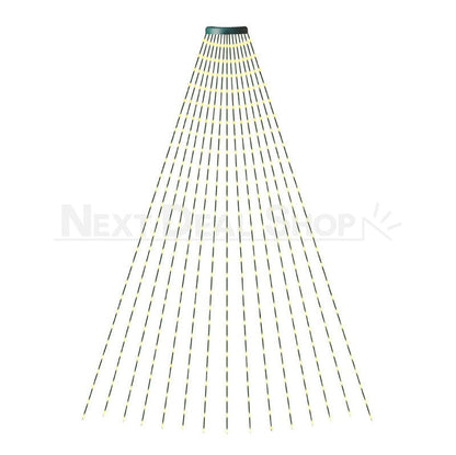 Skorter | 6.56 Ft x 16 Lines Christmas Tree Dropping Lights