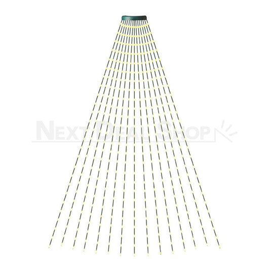 Skorter | 6.56 Ft x 16 Lines Christmas Tree Dropping Lights