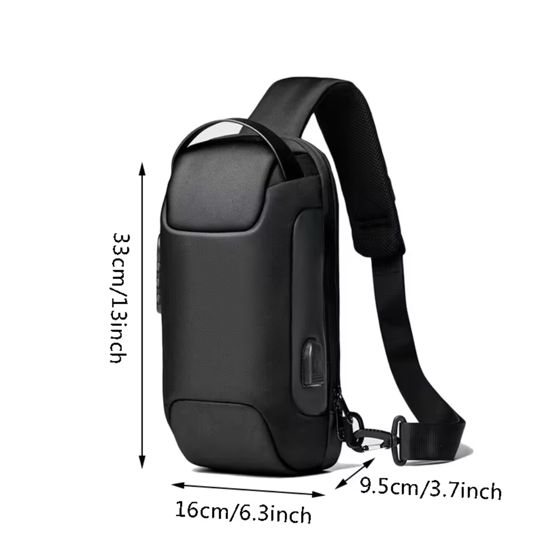 Skorter | Anti-Theft Crossbody Bag with USB Charging – Secure, Stylish, and Functional