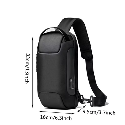 Skorter | Anti-Theft Crossbody Bag with USB Charging – Secure, Stylish, and Functional