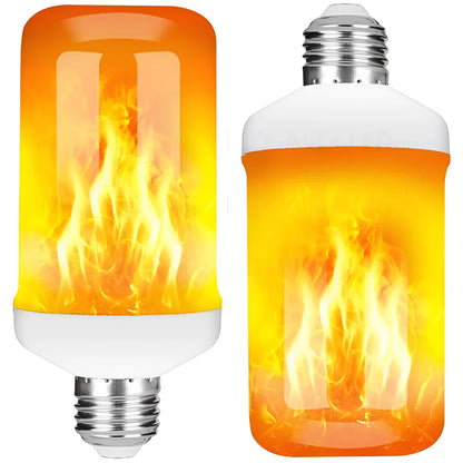 Skorter | Flame Effect Lamp – 9W LED Light Bulb with Realistic Flame Glow