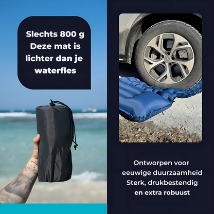 Skorter | AirLite Self-Inflating Sleeping Mat – Lightweight, Compact & 10 cm Thick Comfort