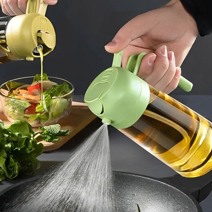 Skorter | 2-in-1 Olive Oil Dispenser & Sprayer – Perfect for Cooking, Salads, and BBQ
