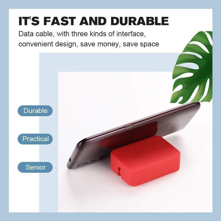 Skorter | 4-in-1 Data Cable Phone Stand