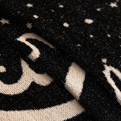 Skorter | Cursive Glittering Chenille Sofa Cover