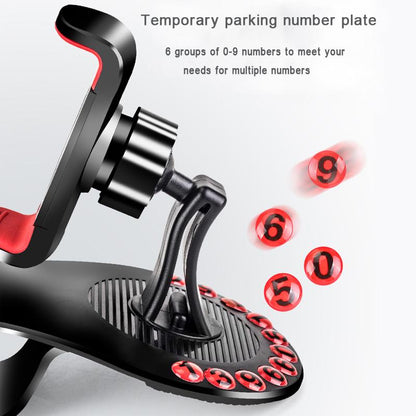 Skorter | Car Dashboard Phone Holder with Parking Number