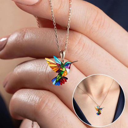 Skorter | Colibri Charm – Colorful Necklace with Symbolic Meaning