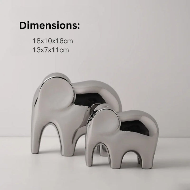 Skorter | Glossy Modern Elephant Figurine