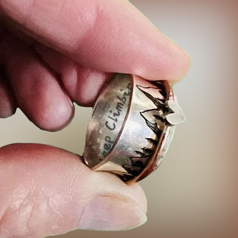 Skorter | Climbing Further Silver Ring