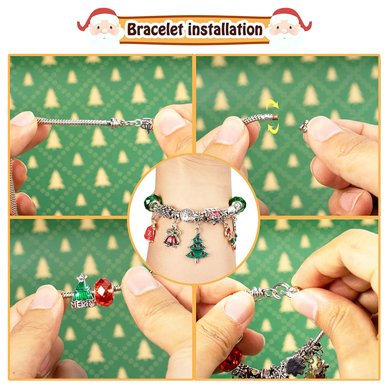 Skorter | DIY 24 Days Christmas Countdown Calendar Bracelet Set