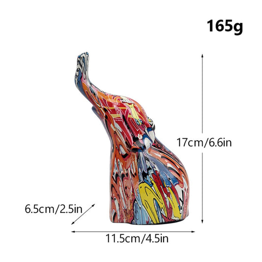 Skorter | Graffiti Elephant Resin Figurine