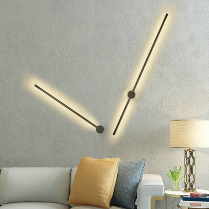 Skorter | NordicRod – Minimalist Wall Lamp with Plug for Chic Interiors