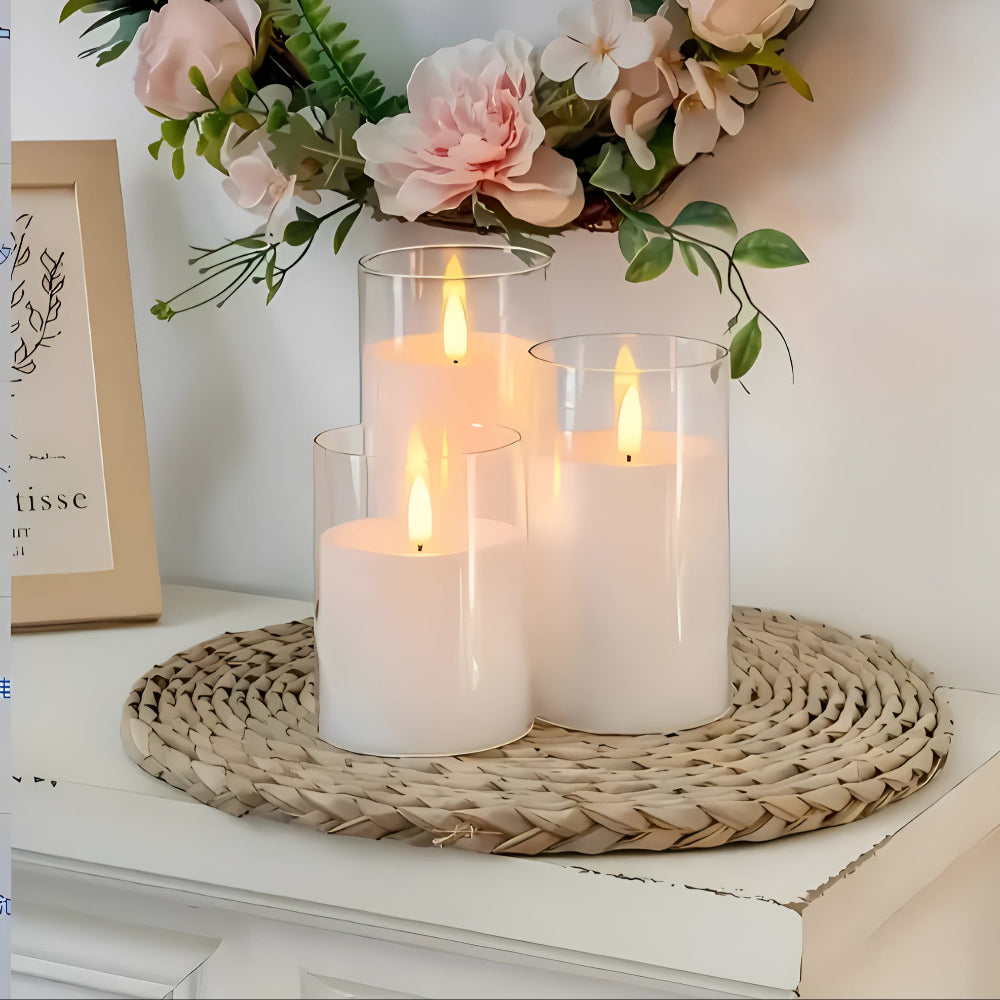 Skorter | Ethereal 3D Flameless Candle | 3pcs Set
