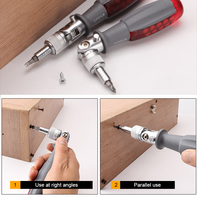 Skorter | 10 In 1 Ratchet Multitool Screwdriver Set