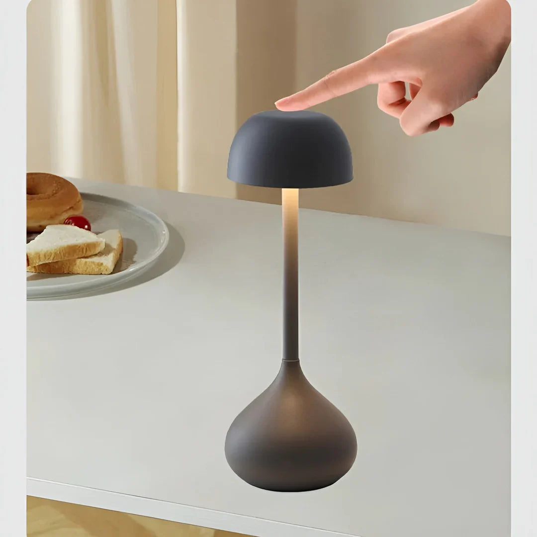 Skorter | Cordless Dimmable Mushroom Table Lamp