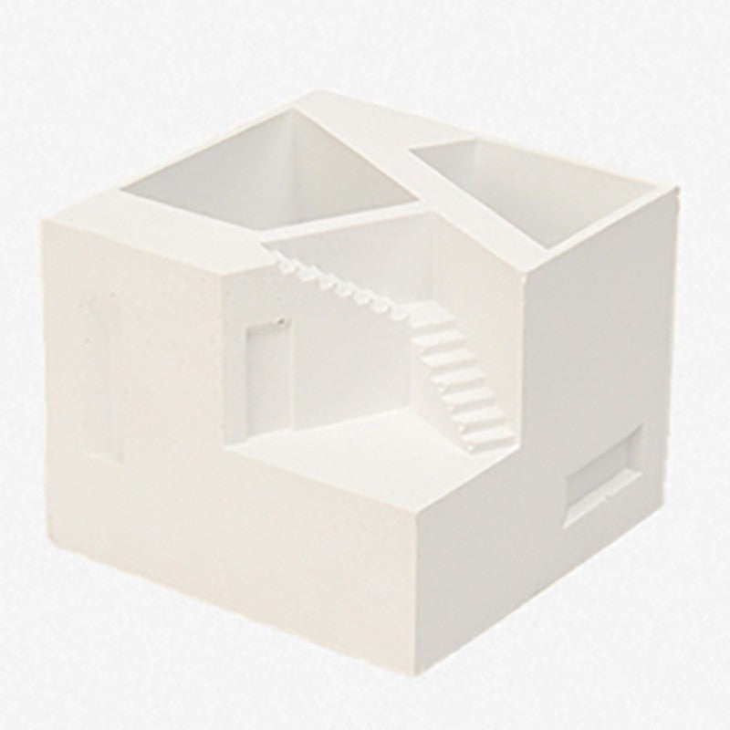 Skorter | Creative Miniature Building Pen Holder & Desktop Decoration, for Pencils, Makeup Brushes, Toothbrushes & More