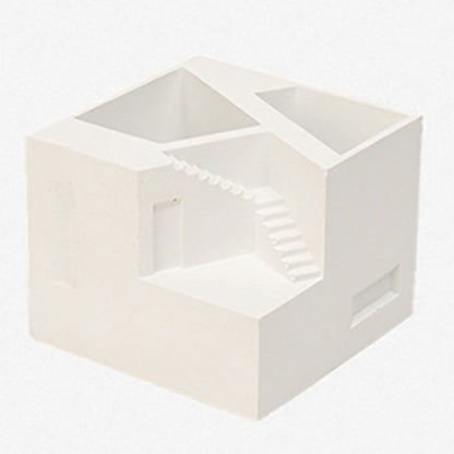 Skorter | Creative Miniature Building Pen Holder & Desktop Decoration, for Pencils, Makeup Brushes, Toothbrushes & More